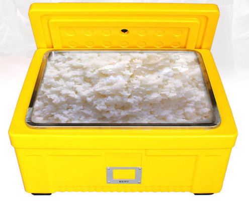 PE 40L Rotomolded Thermo Transport Box Wadah Makanan Terisolasi
