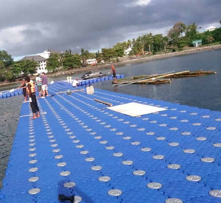 Produk Rotomoulded LLDPE MDPE HDPE, Ponton Plastik Dermaga Terapung