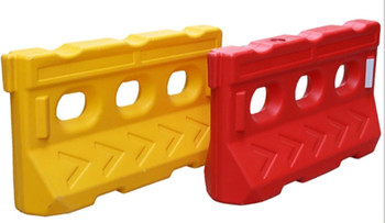 Produk Plastik Polyethylene Rotationally Moulded Water Filled Barrier