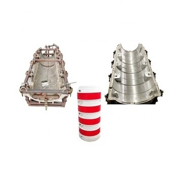 Cetakan Roto ODM Die LLDPE HDPE Plastic Street Barrier Mold