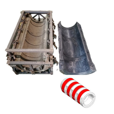 OEM Aluminium Rotational Moulding Tooling Plastic Traffic Barrier Mold