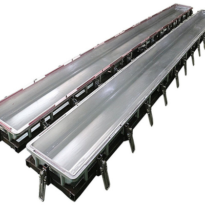 OEM Aluminium Rotational Moulding Tooling Plastic Traffic Barrier Mold