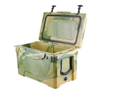 35 QT Rotomolded Cooler Box Konstruksi Tugas Berat Untuk Penggunaan Luar Ruangan yang Tahan Lama