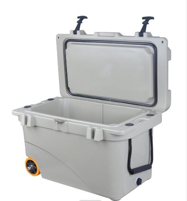 Heavy Duty 45L Roto Moulded Wheeled Cooler Food Grade Material