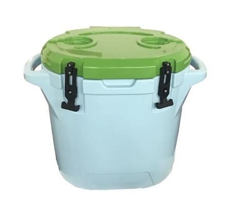 Produk Rotomoulded Luar Ruangan Berkemah Kotak Es Bulat 25L
