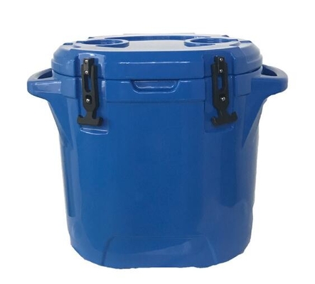 Produk Rotomoulded Luar Ruangan Berkemah Kotak Es Bulat 25L