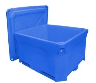 300 Liter Rotomolding Cooler Box Wadah Penyimpanan Ikan Hidup Dengan Isolasi PU