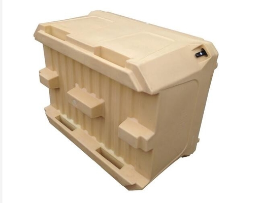 Top loading PE PU Foam Insulated Food Transport Container 1000L Kapasitas dengan genggam