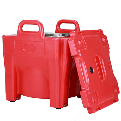 30L Insulated Soup Carrier Food Grade Plastic Tetap Hangat Dengan Tangki Bulat Stainless Steel