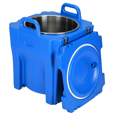 Wadah Sup Terisolasi LLDPE 50L Stainless Steel