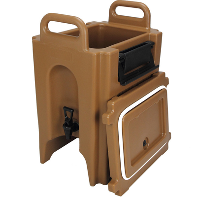 Brown LLDPE PU Insulated Liquid Dispenser 10kg Dengan Kapasitas 20L
