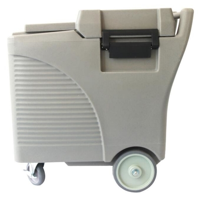 Food Grade LLDPE 125L Komersial Ice Caddy On Wheels