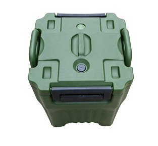 Kotak Pembawa Sup Terisolasi Militer 40L Stackable Dengan SS Di Dalam