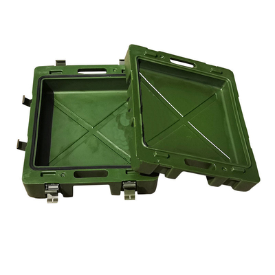 Kotak Alat Rotomolded Luar Ruangan Kotak Senjata Militer 500mm