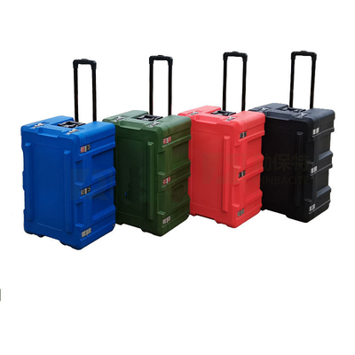 Rotomold Hard Plastic Military Grade Tool Case 700mm Untuk Peralatan