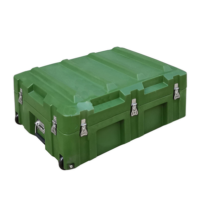 Kotak Penyimpanan Militer LLDPE Rotomolding 725x525x235mm