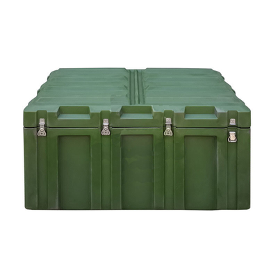 Kotak Penyimpanan Roto Moulded Tahan Air, Kotak Pistol Plastik Militer LLDPE