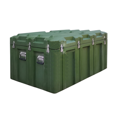 Kotak Penyimpanan Roto Moulded Tahan Air, Kotak Pistol Plastik Militer LLDPE
