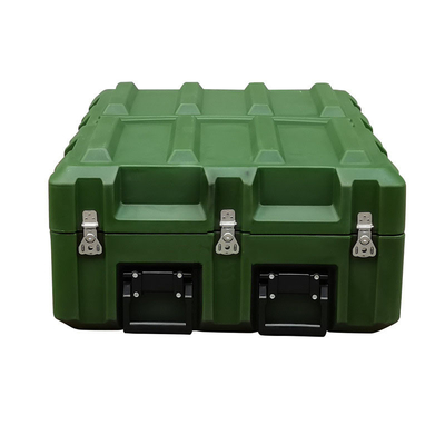 Tugas Berat Plastik Hijau Militer Hard Case Roto Moulded