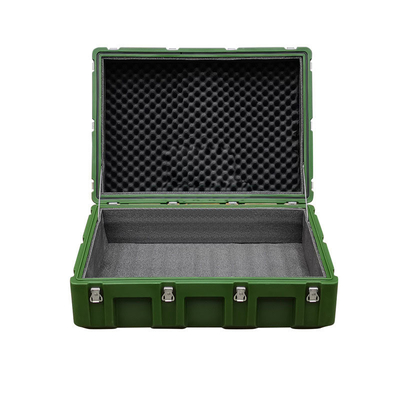 Tugas Berat Plastik Hijau Militer Hard Case Roto Moulded