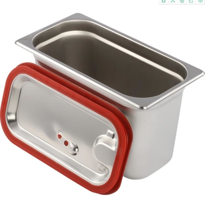 Panci Makanan Stainless Steel Dapur Dengan Tutup, Panci Prasmanan Stainless Steel