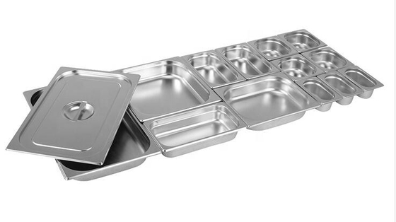 Semua Ukuran Panci Makanan Stainless Steel Anti Jam, Panci Meja Uap Stainless Steel Dengan Tutup