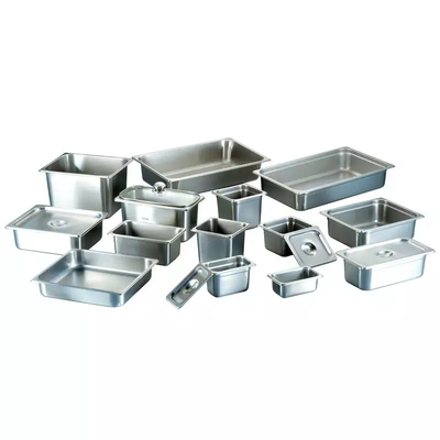 201 304 Panci Makanan Stainless Steel 1/1 1/2 1/3 1/4 1/6 Panci GN