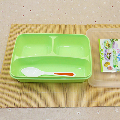 Wadah Makan Siang Plastik Anak yang Dapat Digunakan Kembali, Kotak Makan Siang Bento Bebas BPA