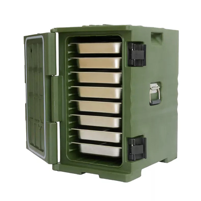 Rotomolding Plastik Insulated Food Pan Carrier Hot Cold Holding 120L
