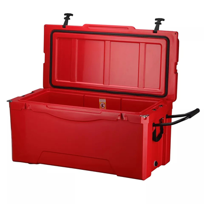 135QT Waterproof Rotomolded Ice Box Plastik Wheeled Cooler