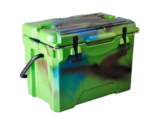 OEM 25QT Portabel Roto Molded Ice Box Outdoor Ice Fishing Tackle Box
