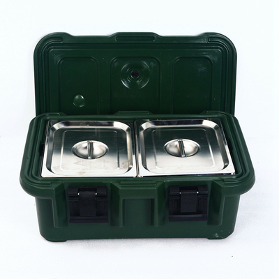 33L Militer Insulated Top Loading Food Pan Carriers Untuk Distribusi Makanan Tentara