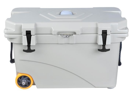Heavy Duty 45L Roto Moulded Wheeled Cooler Food Grade Material