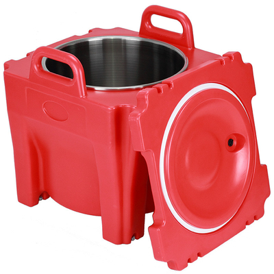 30L Insulated Soup Carrier Food Grade Plastic Tetap Hangat Dengan Tangki Bulat Stainless Steel